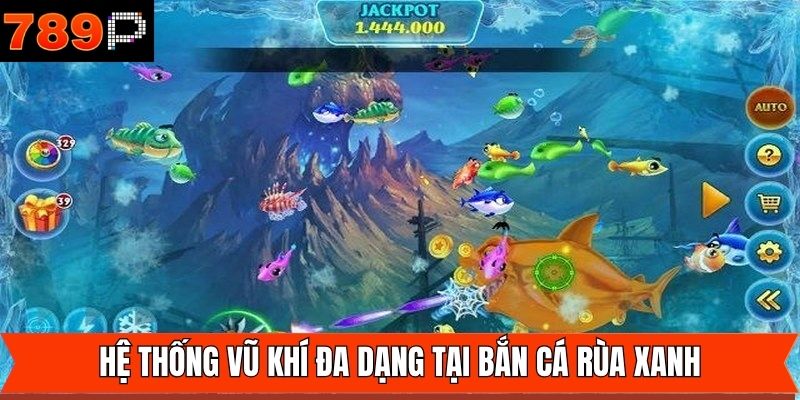 Hệ thống vũ khi săn ngư đa dạng