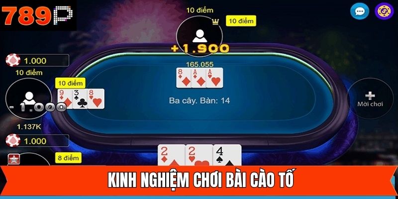 Mẹo chơi bài tố chuẩn xác dễ thắng cho thành viên 